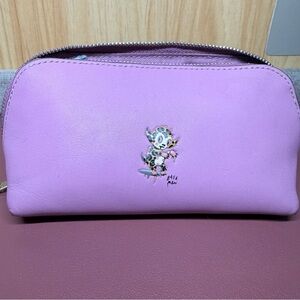 Coach x Baseman cosmetic pouch